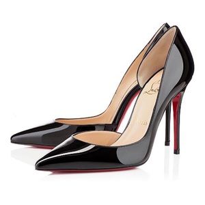 Christian Louboutin's half d'Orsay Iriza 37.5